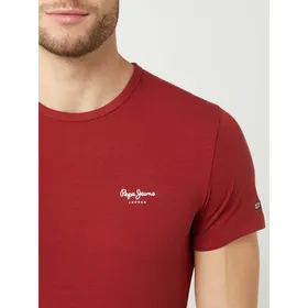 Pepe Jeans T-shirt z detalami z logo