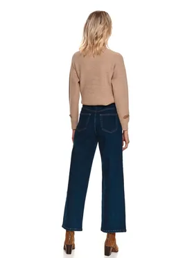 Spodnie długie damskie rozszerzane, szerokie, hight waist, luźne