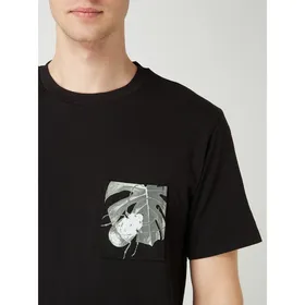 BOSS Casualwear T-shirt o kroju relaxed fit z bawełny model ‘Texray’