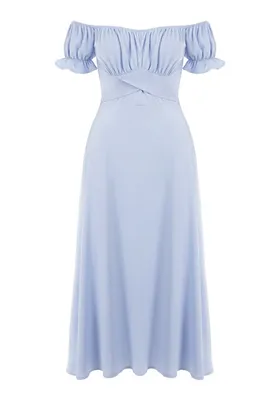 Niebieska Sukienka Amarhis