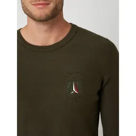 Aeronautica Militare Sweter z herbem
