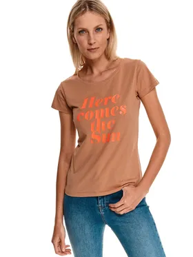 T-shirt damski z napisem