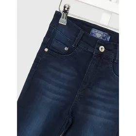 Blue Effect Jeansy z wysokim stanem o kroju slim fit z dodatkiem streczu