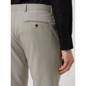 Selected Homme Spodnie do garnituru o kroju slim fit z dodatkiem wiskozy model ‘Logan’