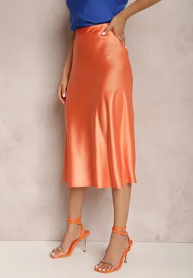 Pomarańczowa Spódnica Omphon
