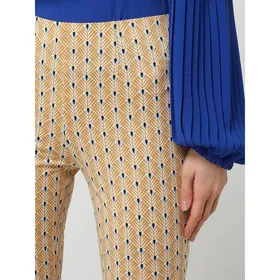 Raffaello Rossi Luźne spodnie z dodatkiem streczu model ‘Penny’