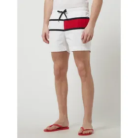 Tommy Hilfiger Spodenki kąpielowe o kroju regular fit z logo