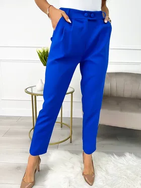 Kobaltowe Spodnie