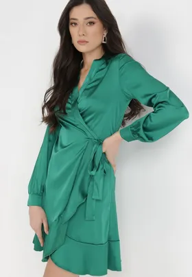 Zielona Sukienka Lasthine