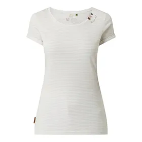 Ragwear T-shirt ze wzorem w paski model ‘Florah’