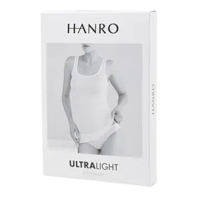 Hanro Top z merceryzowanej bawełny model ‘Ultra Light’ — szybkoschnący