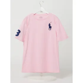Polo Ralph Lauren Teens T-shirt z wyhaftowanym logo