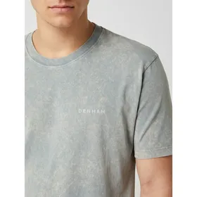 Denham T-shirt o kroju regular fit ze wzorem na całej powierzchni model ‘Baker’