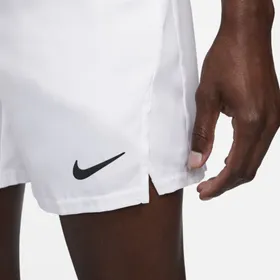Męskie spodenki tenisowe 18 cm NikeCourt Dri-FIT Victory - Biel