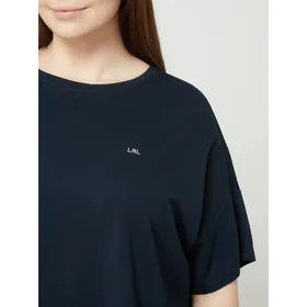 Lauren Ralph Lauren Curve T-shirt PLUS SIZE z wyhaftowanym logo