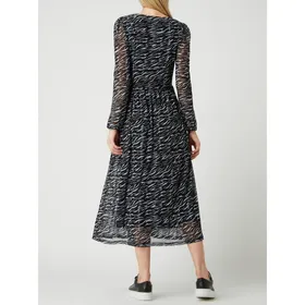 FREE/QUENT Sukienka ze wzorem w zebrę model ‘Hama’