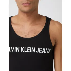 Calvin Klein Jeans Top z bawełny ekologicznej