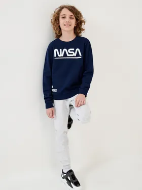 Bluza NASA - Granatowy