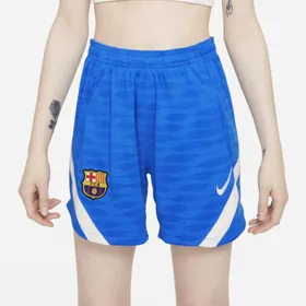 Damskie spodenki piłkarskie Nike Dri-FIT FC Barcelona Strike - Niebieski