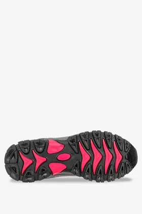 Czarne buty trekkingowe sznurowane softshell casu a2003-3