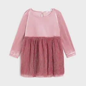 Sukienka babydoll - Różowy