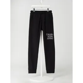 Calvin Klein Jeans Spodnie dresowe z bawełny