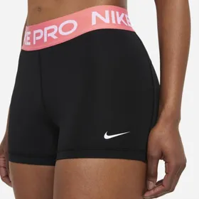 Spodenki damskie Nike Pro 8 cm - Czerń