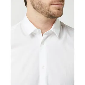Esprit Collection Koszula biznesowa o kroju slim fit z bawełny ekologicznej