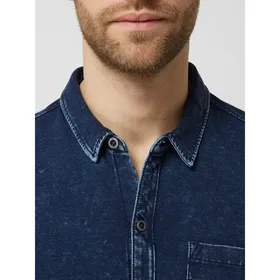 Q/S designed by Koszula jeansowa o kroju slim fit z dodatkiem streczu