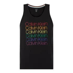 Calvin Klein Underwear Top z nadrukiem z logo w kolorach tęczy