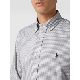 Polo Ralph Lauren Koszula casualowa o kroju custom fit ze wzorem w kratę