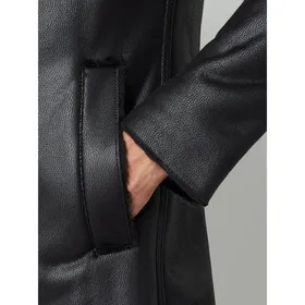 Cinque Krótki płaszcz z imitacji skóry owczej shearling model 'Cishearling'