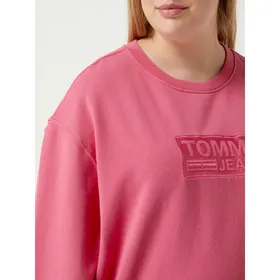 Tommy Jeans Plus Bluza PLUS SIZE z czystej bawełny ekologicznej