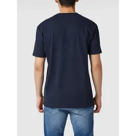 Tommy Jeans T-shirt z bawełny ekologicznej z nadrukiem z logo