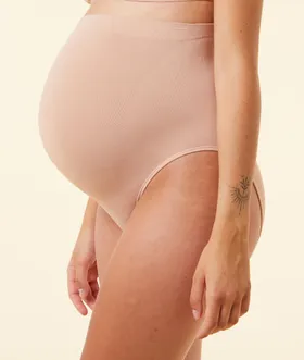 Bump Culotte Taille Haute Maternité - Blush