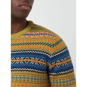 MCNEAL Sweter ze wzorem w stylu intarsji
