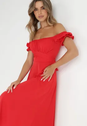 Czerwona Sukienka Amarhis