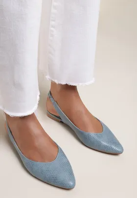 Niebieskie Sandały Coralis