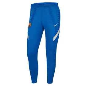 Męski spodnie piłkarskie Nike Dri-FIT ADV FC Barcelona Strike Elite - Niebieski