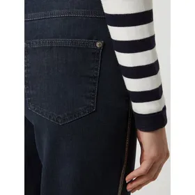MAC Jeansy o kroju feminine fit z paskami w kontrastowym kolorze model ‘Melanie’