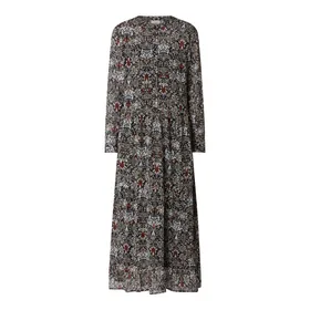 FREE/QUENT Długa sukienka z kwiatowym wzorem model ‘Rami’