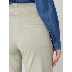 Cambio Spodnie skrócone o kroju mom fit z mieszanki lyocellu model ‘Klementine’