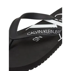 Calvin Klein Jeans Japonki z detalami z logo