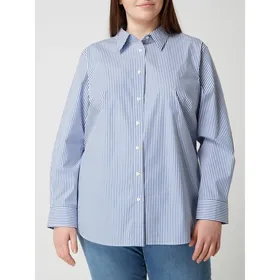 Lauren Ralph Lauren Curve Bluzka koszulowa PLUS SIZE z dodatkiem streczu