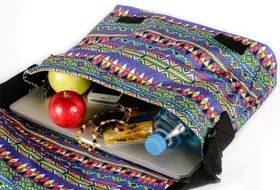 Loren materiałowa torba laptopa 15" shopper