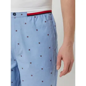 Tommy Hilfiger Szorty od piżamy ze wzorem z logo