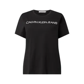 Calvin Klein Jeans Plus T-shirt PLUS SIZE z bawełny ekologicznej