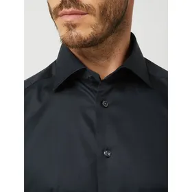 Eton Koszula biznesowa o kroju regular fit z diagonalu