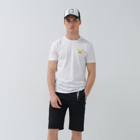 Koszulka z nadrukiem Pokémon - Biały