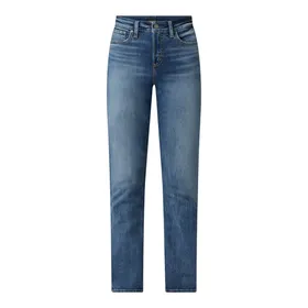 Silver Jeans Jeansy z wysokim stanem o kroju straight fit z dodatkiem streczu model ‘Avery’